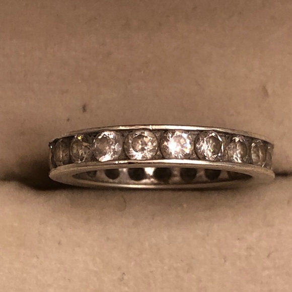 Full Eternity Band with Cubic Zirconia - Picture 4 of 4